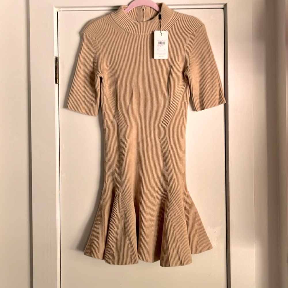 REISS Amelia Knitted Flippy Dress size Medium